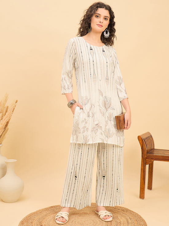 CS 1551 Nordic Stripe Bloom Set  Olive Dust